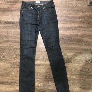 Paige Dark-Wash Jeans-size 28